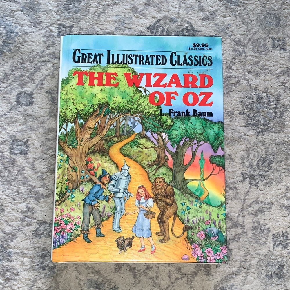 The Wizard of Oz Book - Great Illustrated Classics by L. Frank Baum